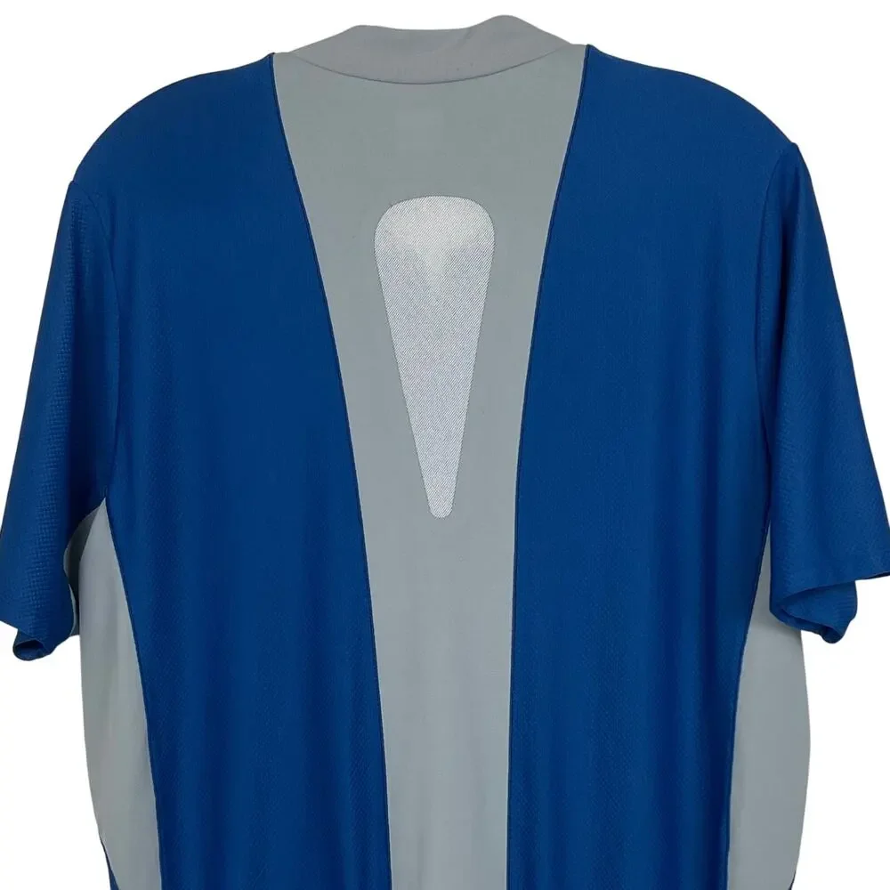 Nike Biking \ Running shirt men’s Large full zip up front